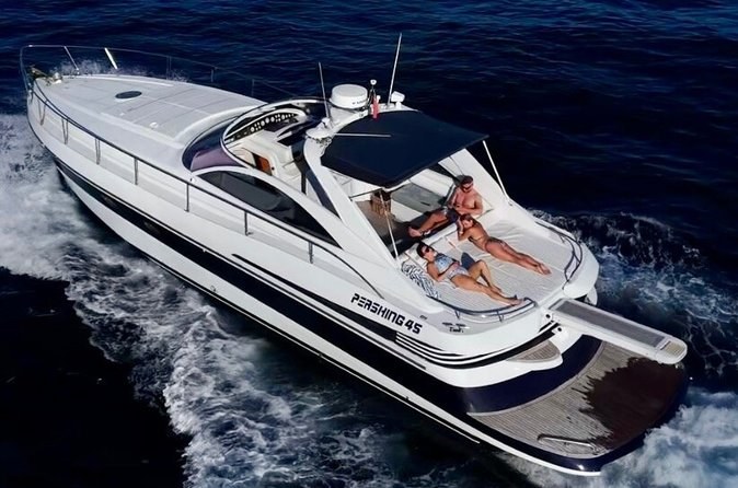 Saint Tropez Half Day Private Yacht Charter on our Pershing 45